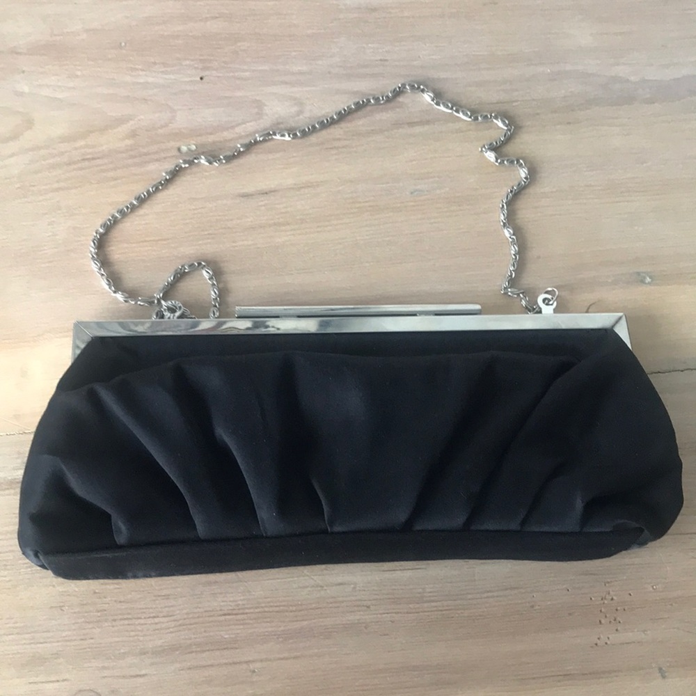 Black Satin bag
